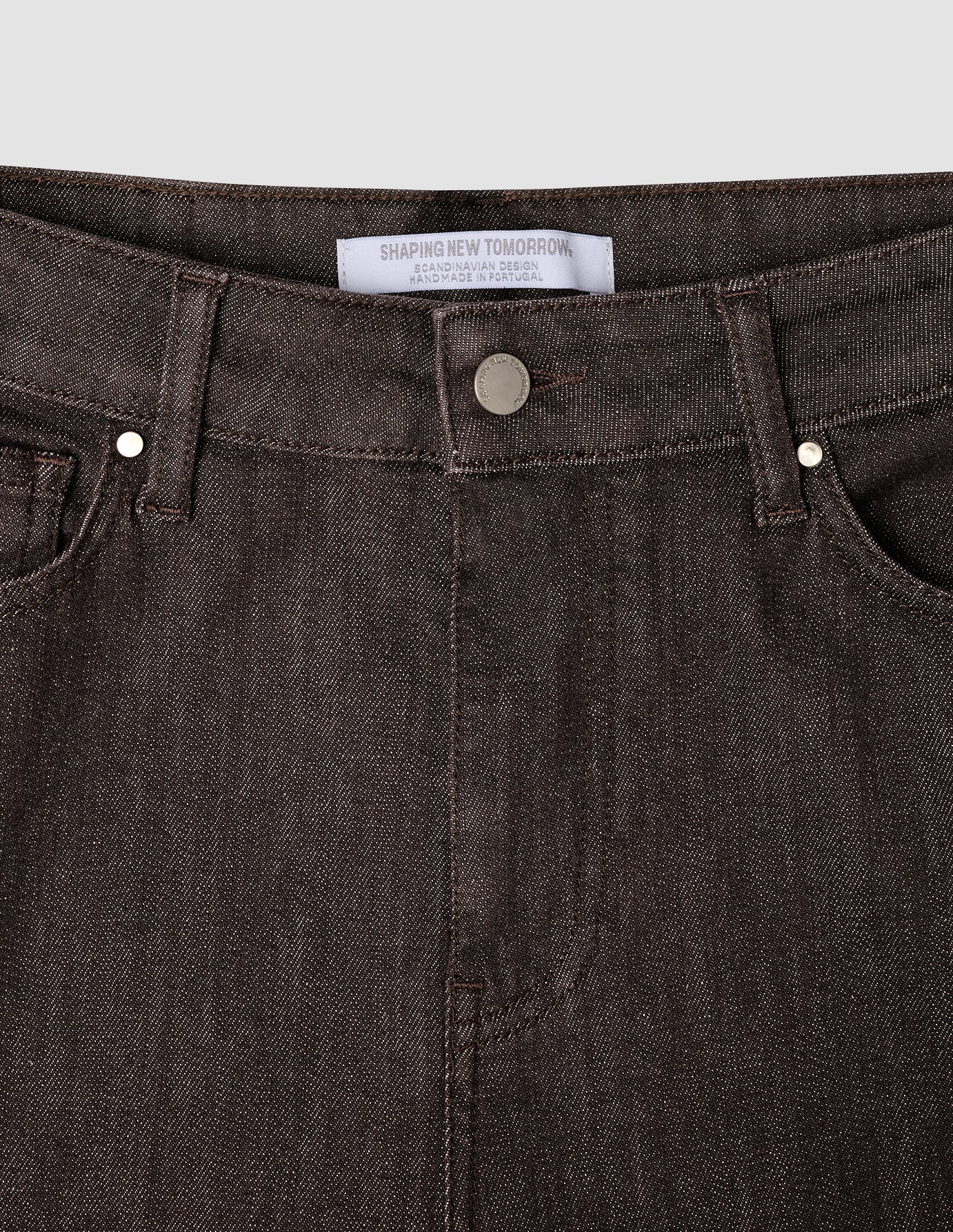 Women Evelin Jeans Tapered Chocolate